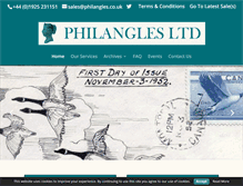Tablet Screenshot of philangles.co.uk